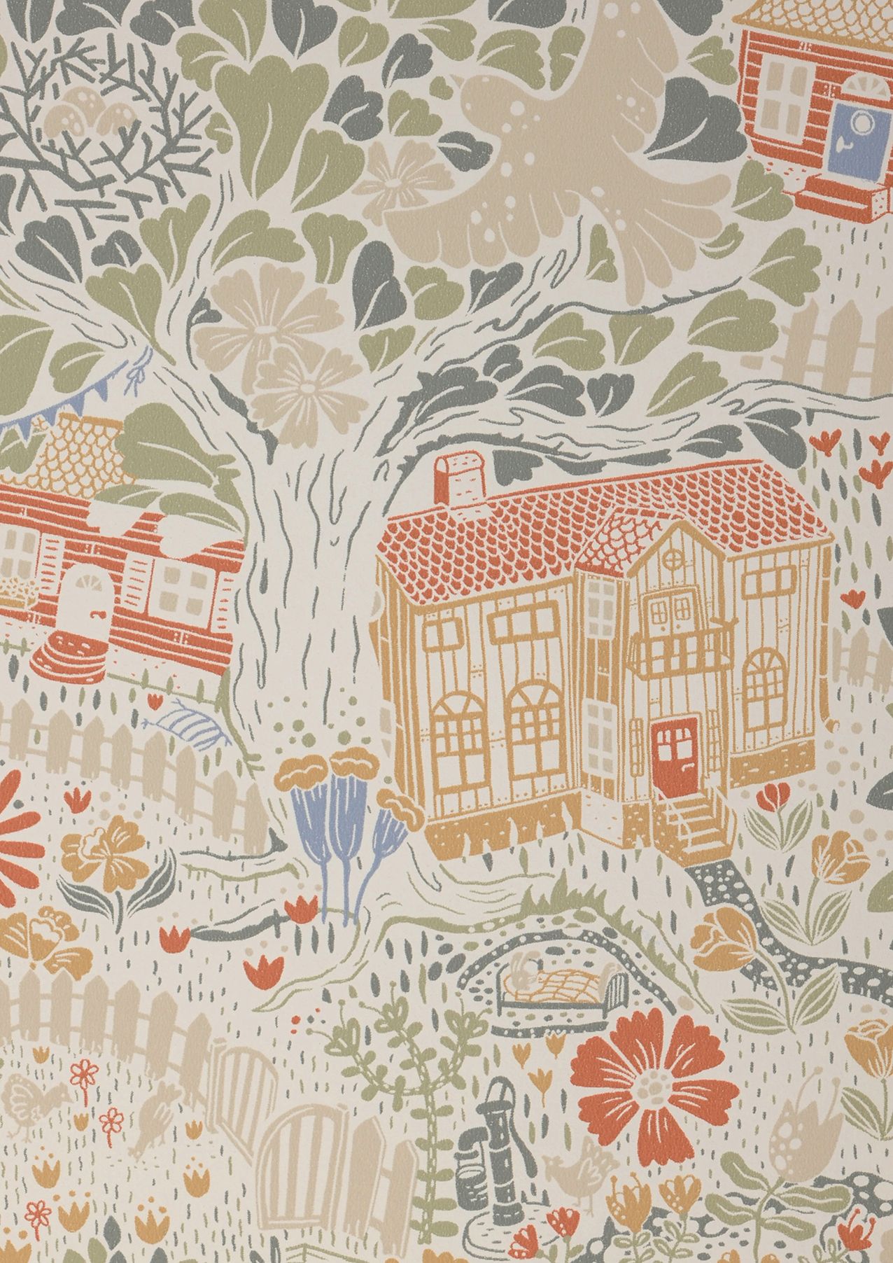 Scandinavian Wallpaper Birgitta