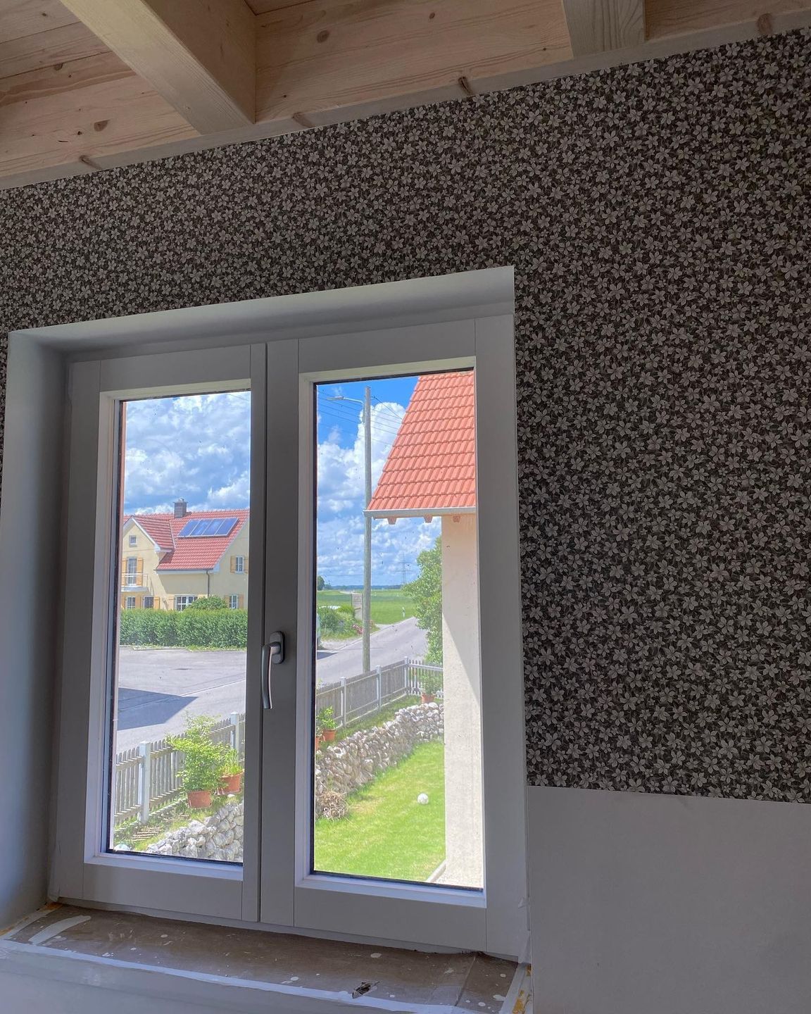 Ich liebe es!!! #landhaus #countrystyle #scandidesign #tapetenender70er
