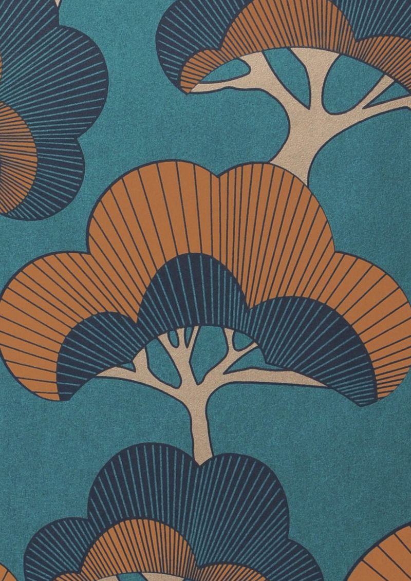 Papel pintado de bosque y árboles Fujikawa