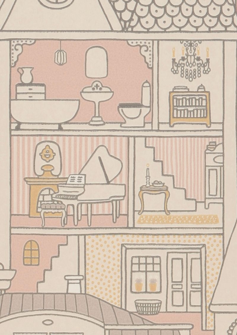 Carta da parati Majvillan Dollhouse