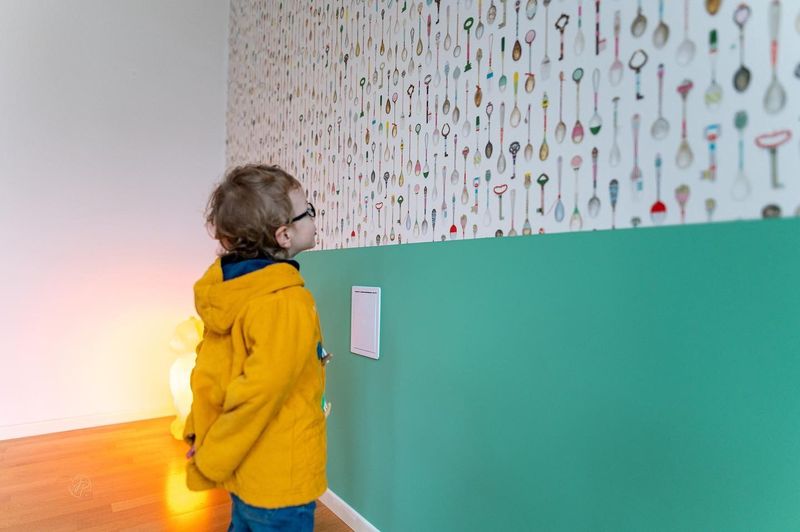 Zuhause ist, wo deine Lieblingstapete ist. #colorupyourlife\n#homesweethome #art #kitchen #wallpaper