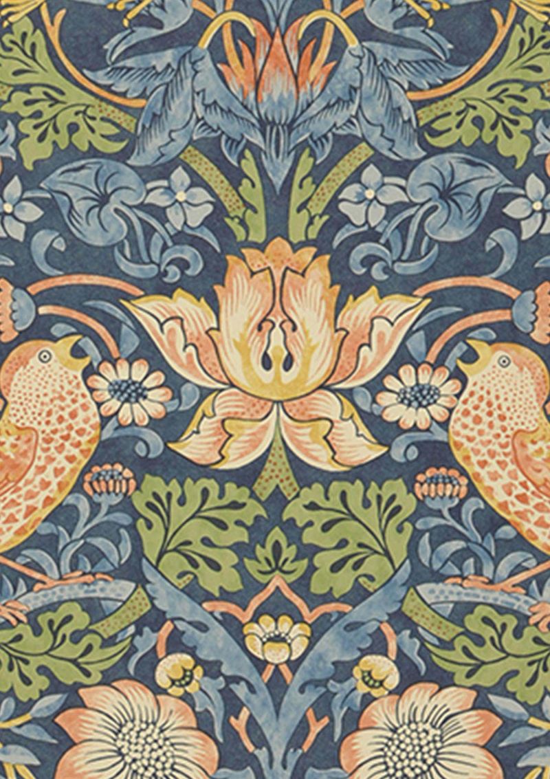 Carta da parati William Morris Faunus