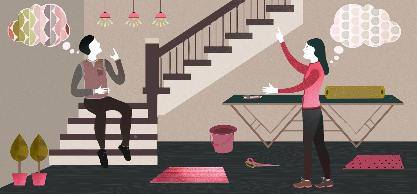Staircase-wallpaper