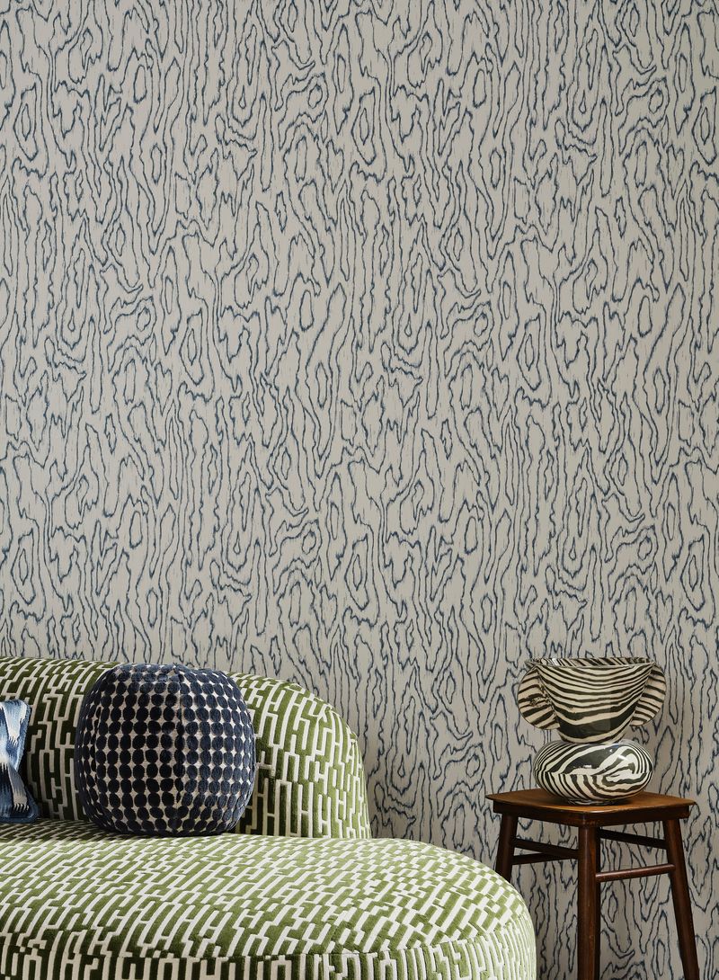 Papel pintado madera Abstract Wood Vista de habitación