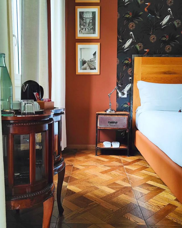 Unser Superior-Zimmer wurde mit neuen Farben und Tapeten neu gestaltet.\n??\n#Boutiquehotel\n#4Zimme