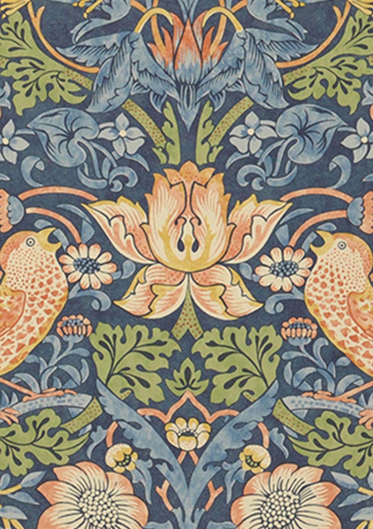 Carta da parati William Morris Faunus