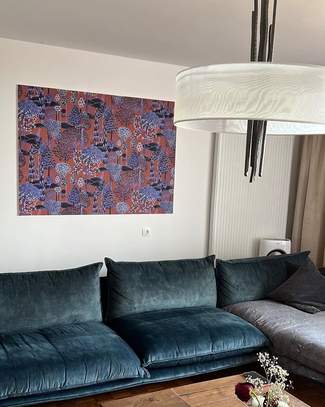 #tapetender70er#wohnzimmer#wohnzimmerideen