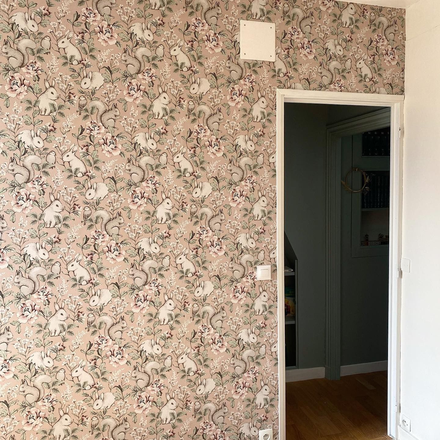 Ein kleines Vorher-Nachher-Bild vom Zimmer des zukünftigen Mädchenbabys \n\n#Babyzimmer #Vorher-Nach