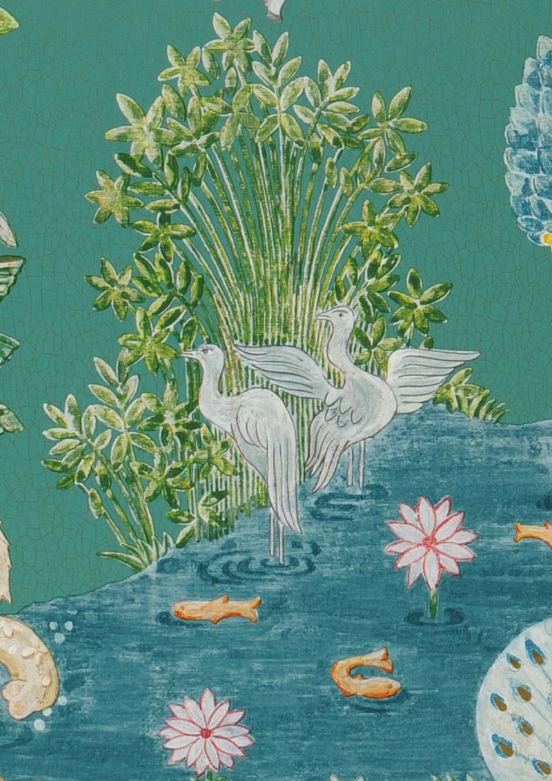 Papel pintado de la India Sumatra
