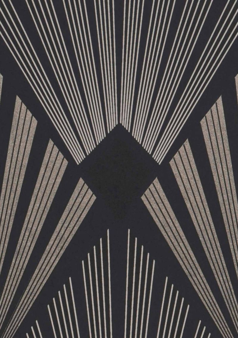 Carta da parati art deco Pontinius