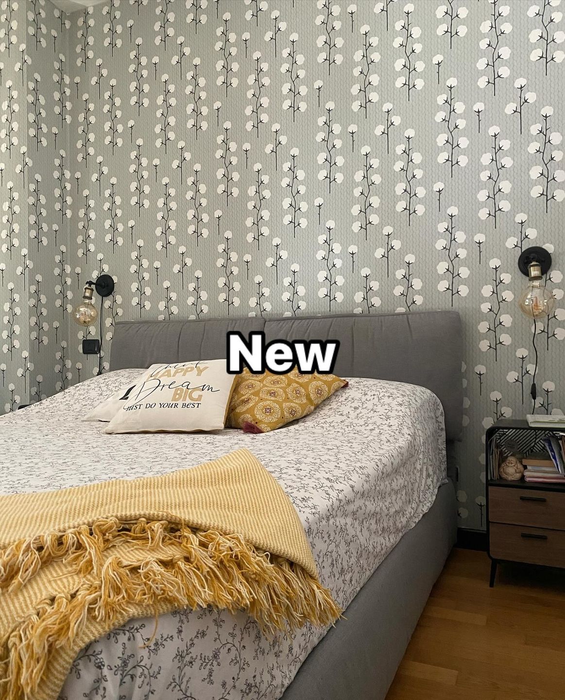 Kleine Veränderungen im Zimmer bei 40 Grad draußen! Es war da, warum nicht? Wie dem auch sei, ich ha