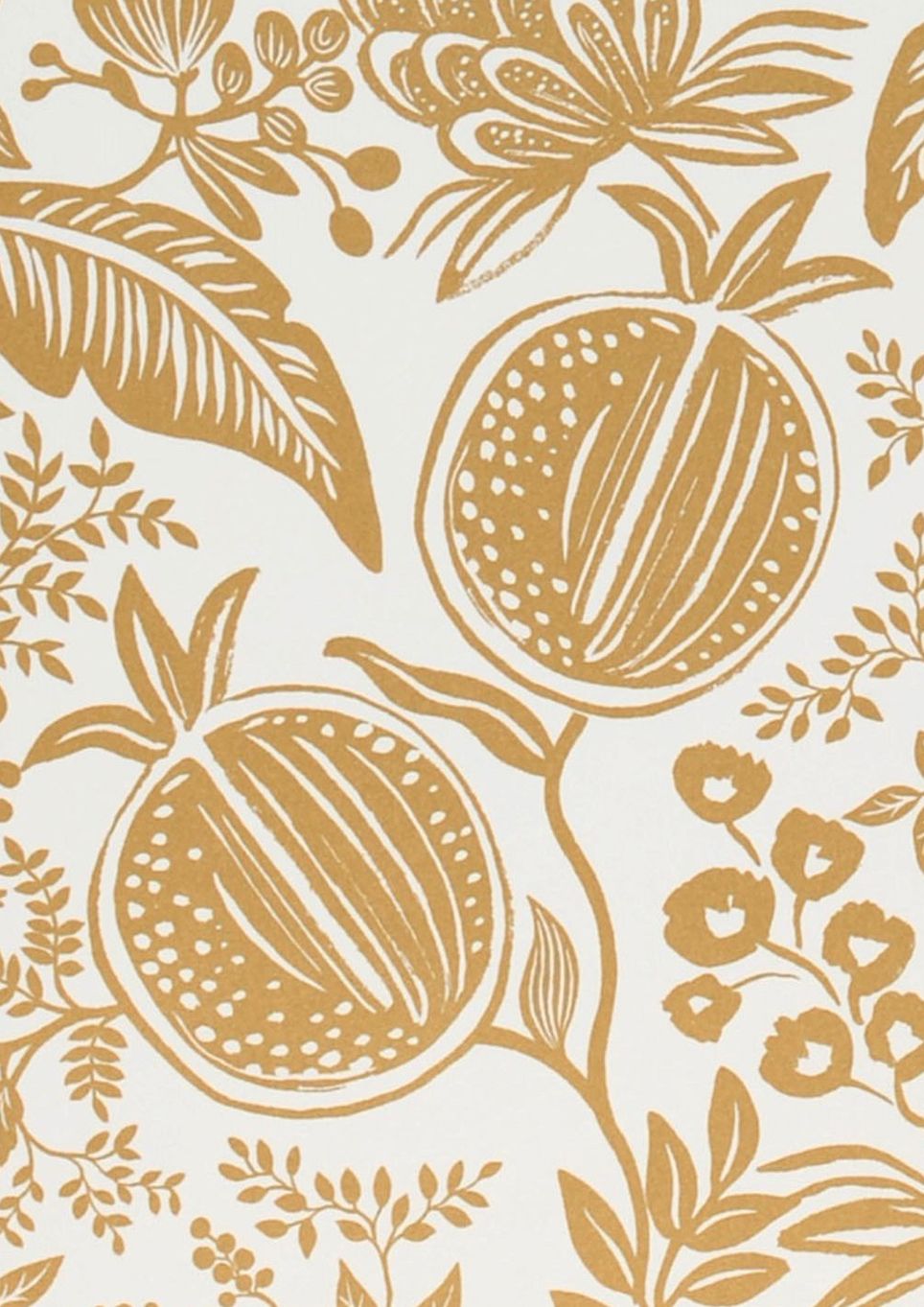 Papel pintado Rifle Paper Pomegranate