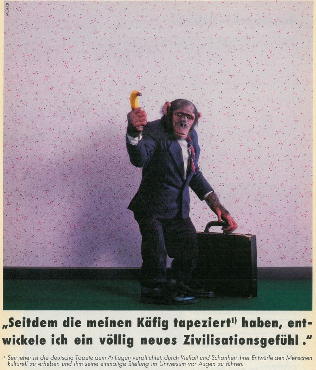 Tapetenwerbung-80er