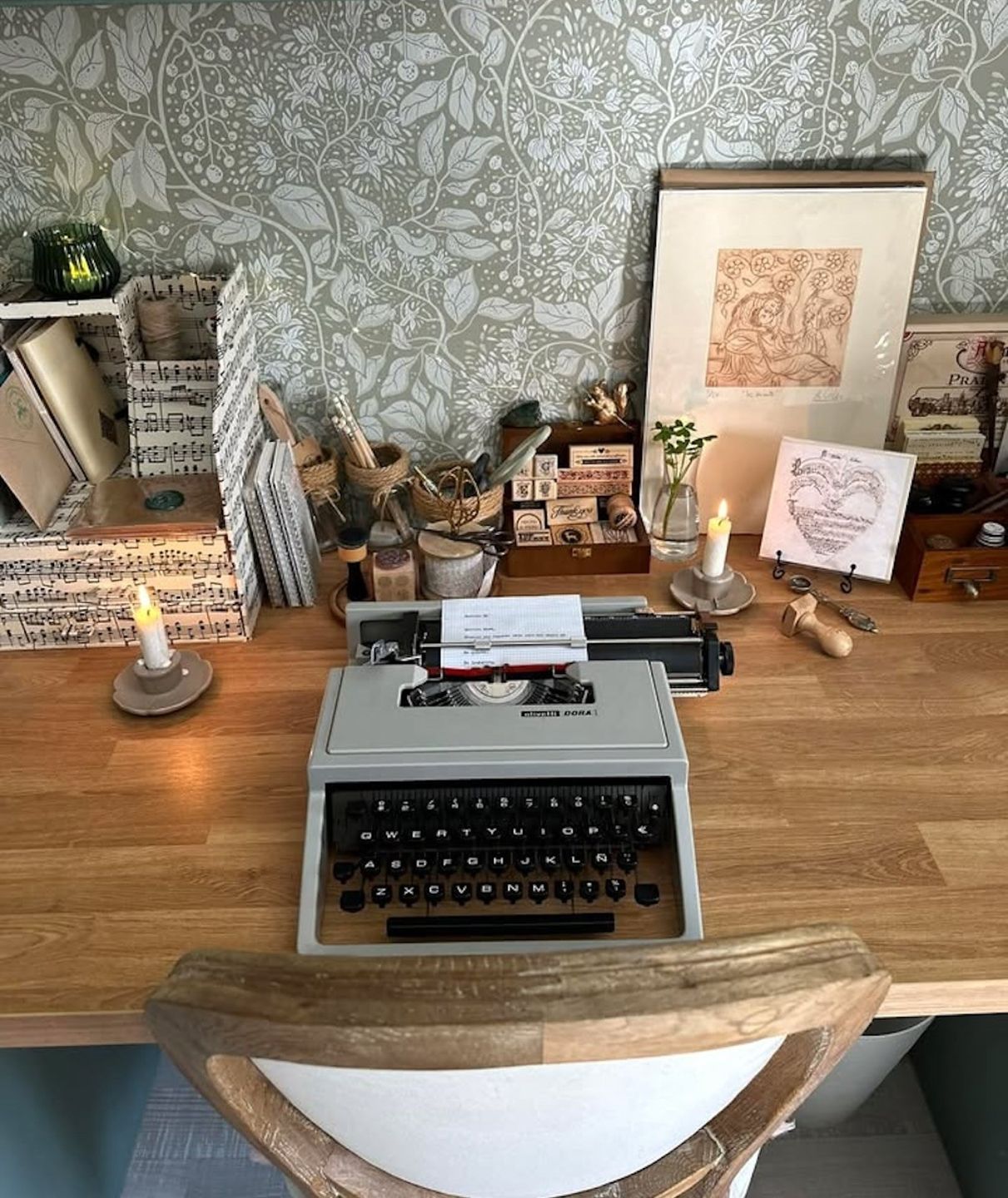 Kundenfoto von Isabel Galván. Danke fürs Teilen! Und ein frohes neues Jahr 2025.\n#Tapetenausden70er