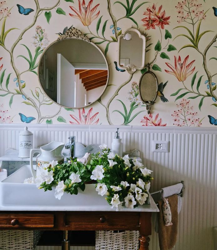????\n\n#Bauernhaus#Frühling#Bauernhausbad#Badezimmerdesign#Casadicampagna#Casadolcecasa#Bauernhauss