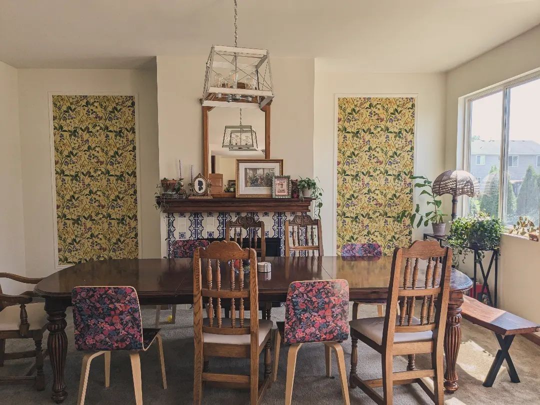 Esszimmer-Makeover! #Tapetenausden70ern