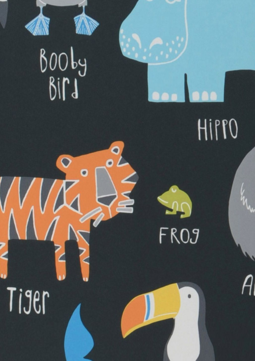 Carta da parati con tigri e leopardi My favorite Animals