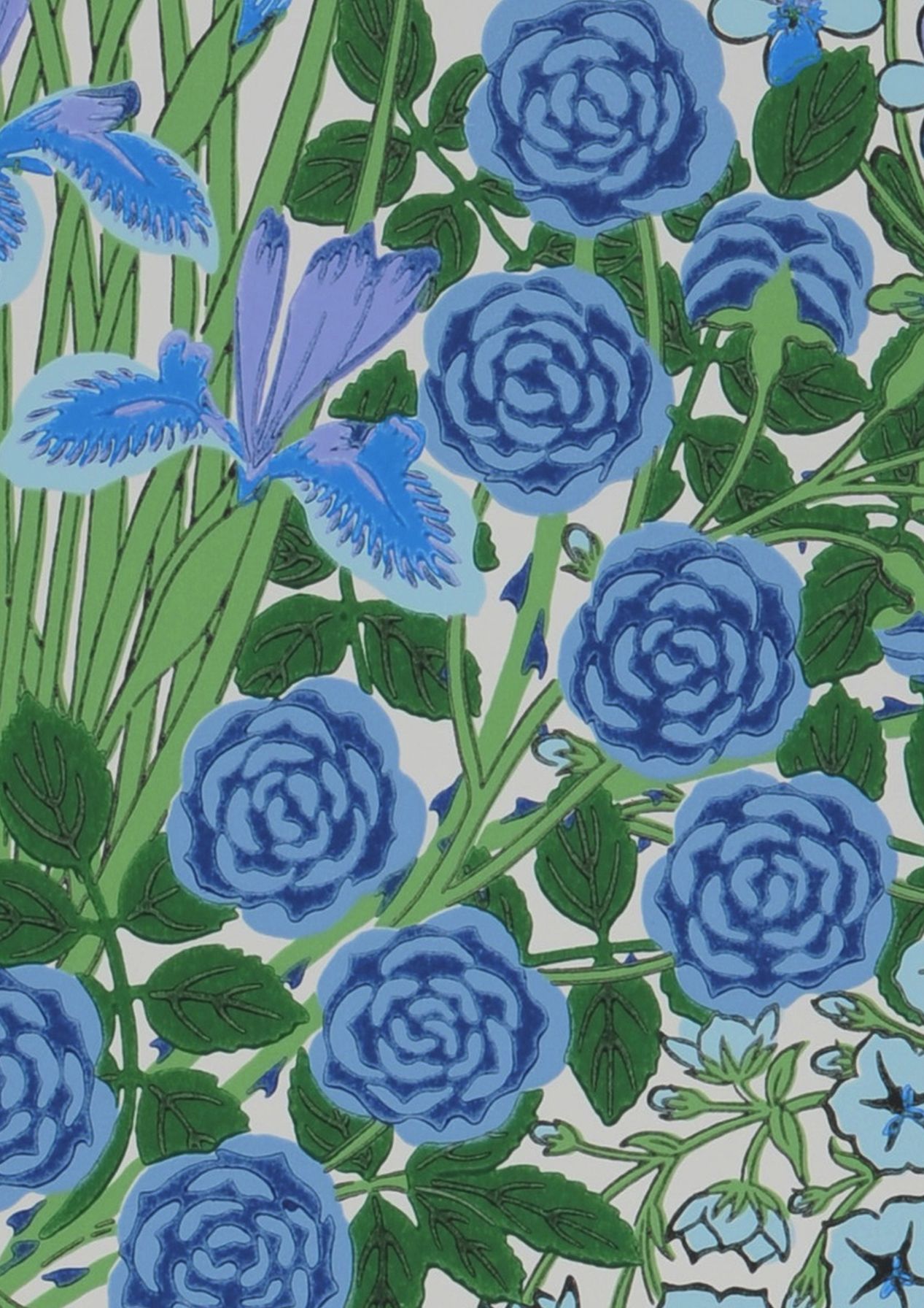 Papel pintado William Morris Campanula