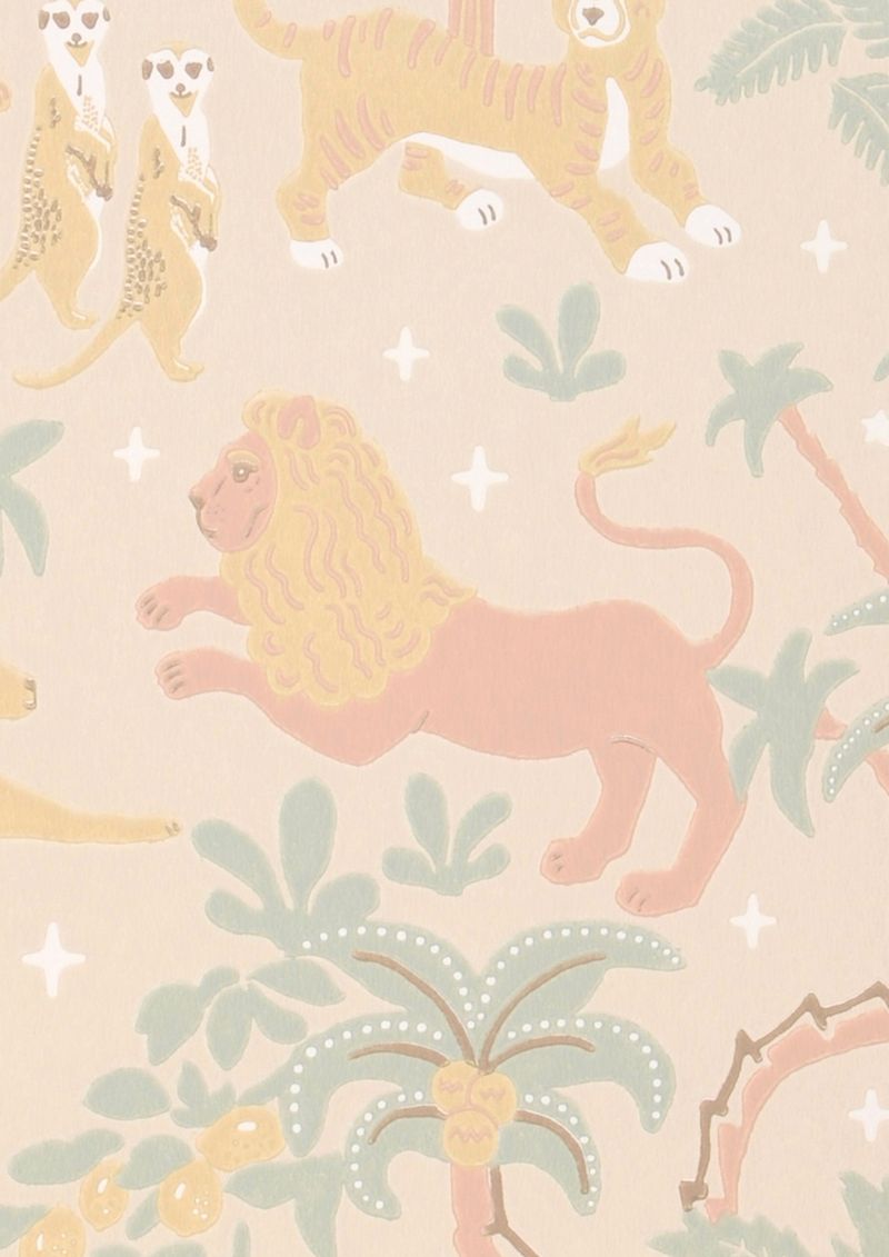 Papier peint de Majvillan Jungle Glow