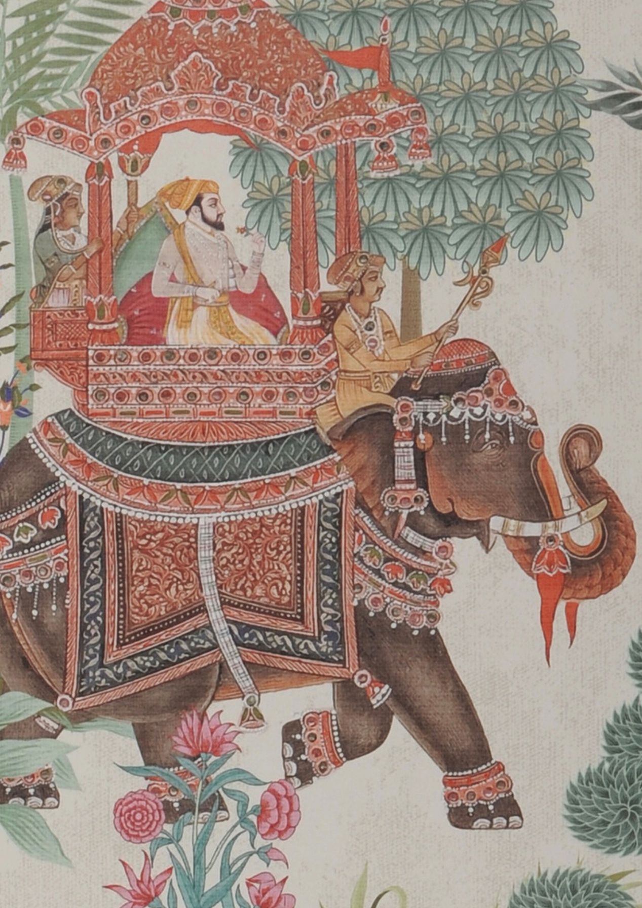 Papier peint indien Zarife