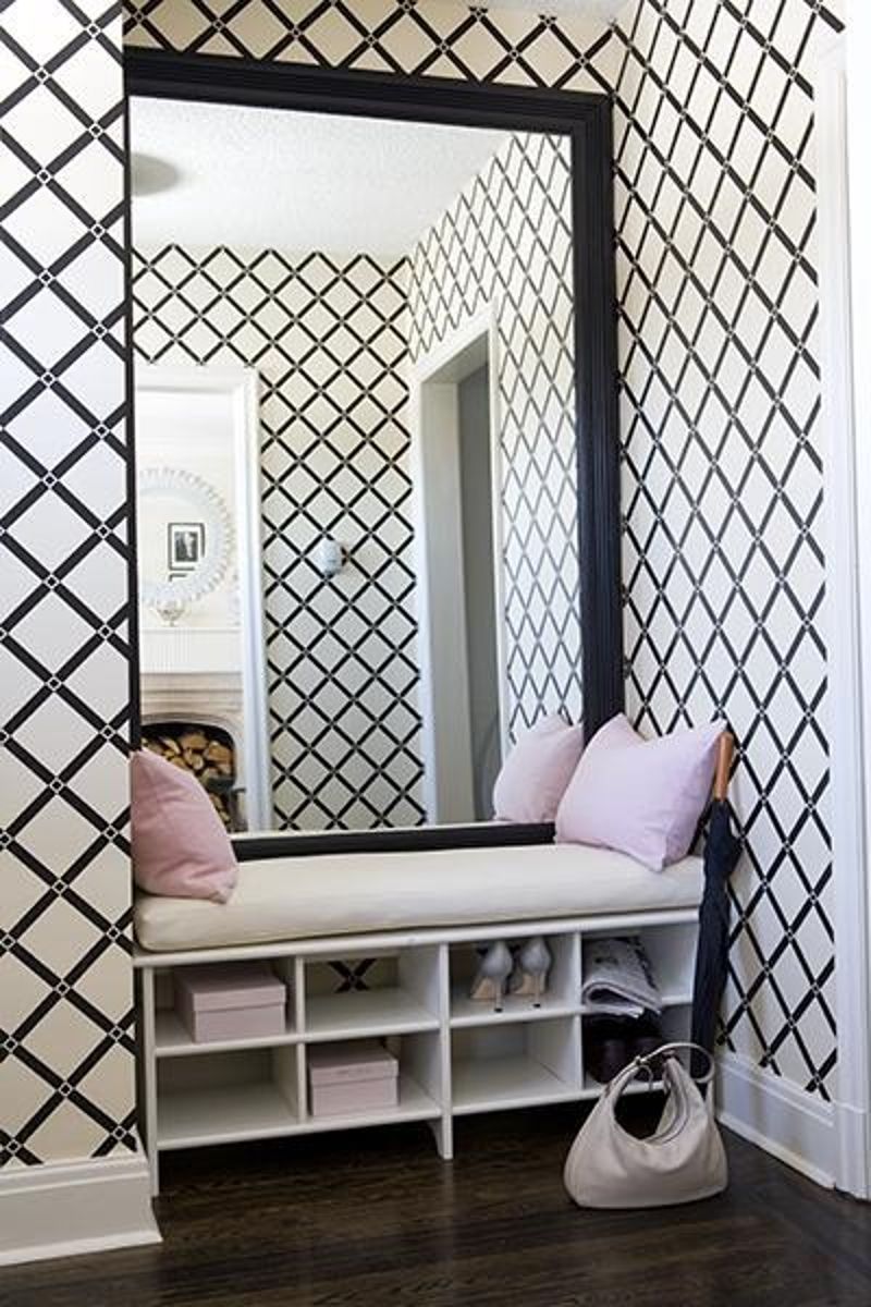 Ankleidezimmer-Tapezieren