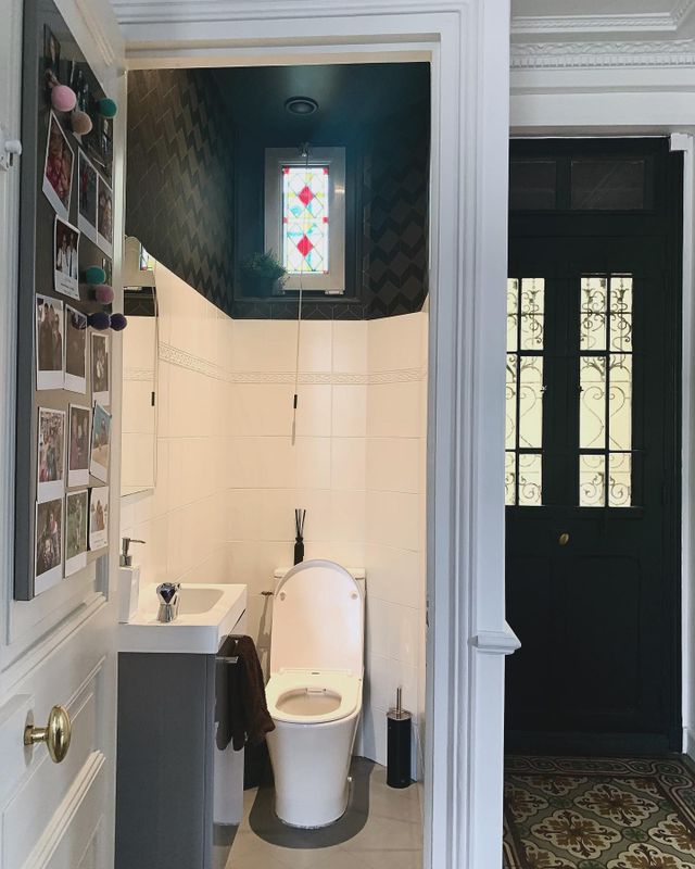 So verwandeln Sie eine Toilette, ohne die Fliesen zu beschädigen: spezielle Fliesenfarbe (Wand und B