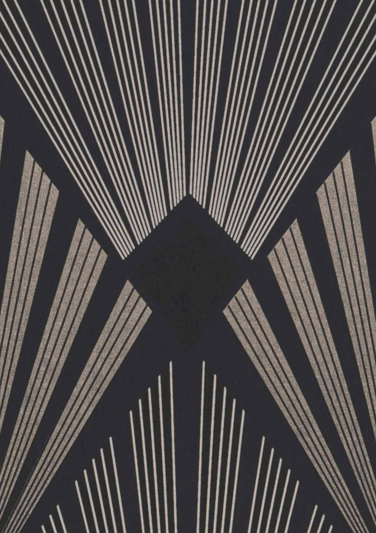 Carta da parati art deco Pontinius