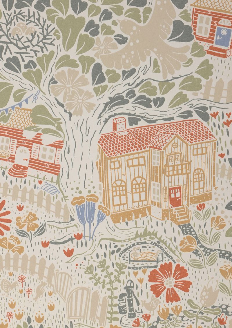 Scandinavian Wallpaper Birgitta