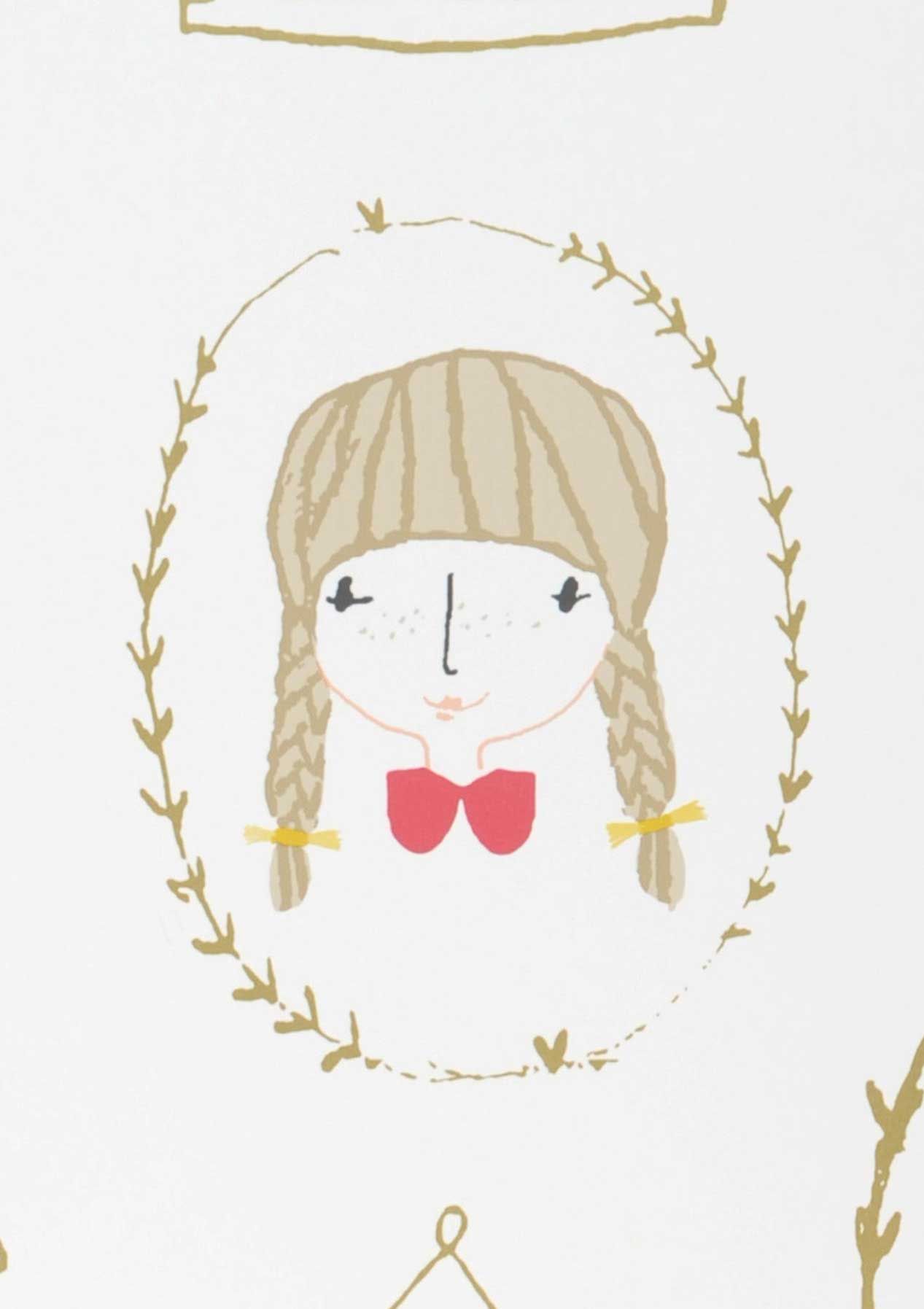 Papier peint pour les enfants Girl Friends