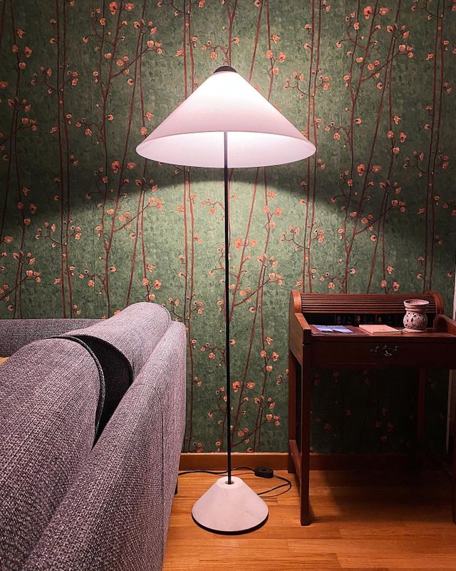Haus. Uns. \n#home#fondazionevicomagistretti#oluce#olucesnow#70swallpaper#solocosebelle