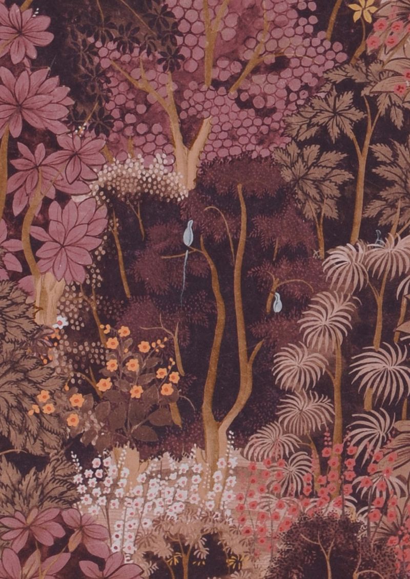 Carta da parati con foresta e alberi Garden of the Gods