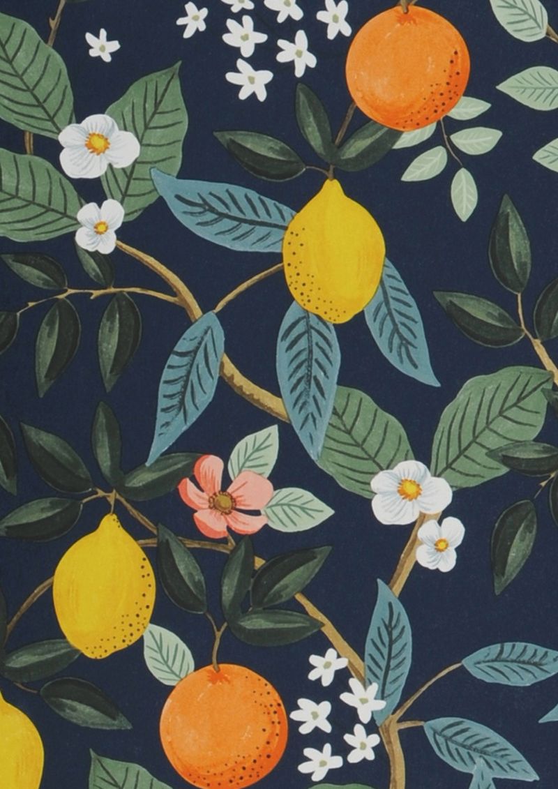 Papel pintado autoadhesivo Citrus Grove