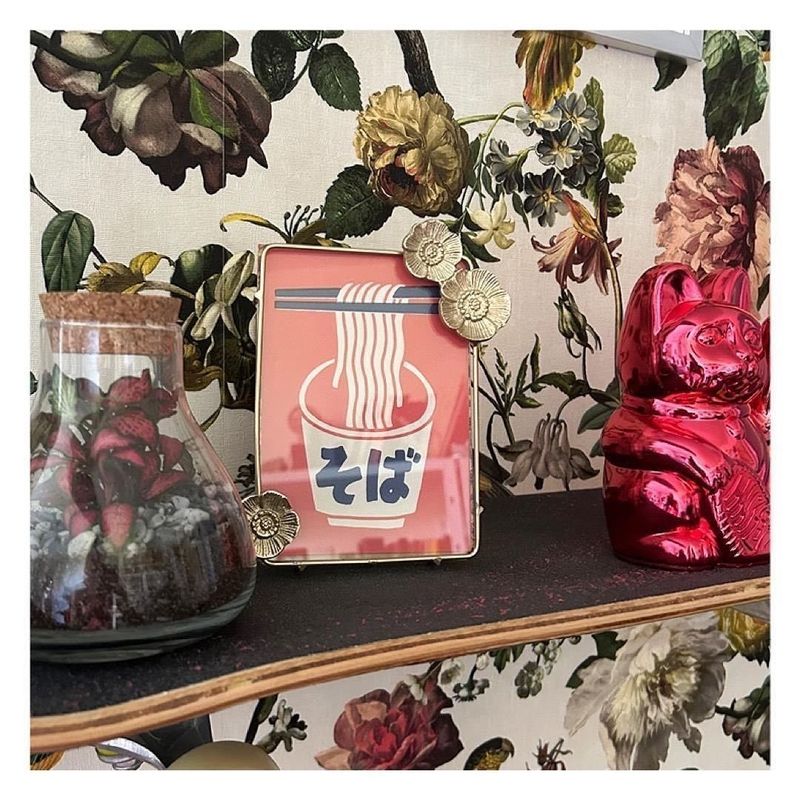 Das Kundenfoto stammt von Curiosité Décoration. Danke fürs Teilen ?. \n#70er-Tapete